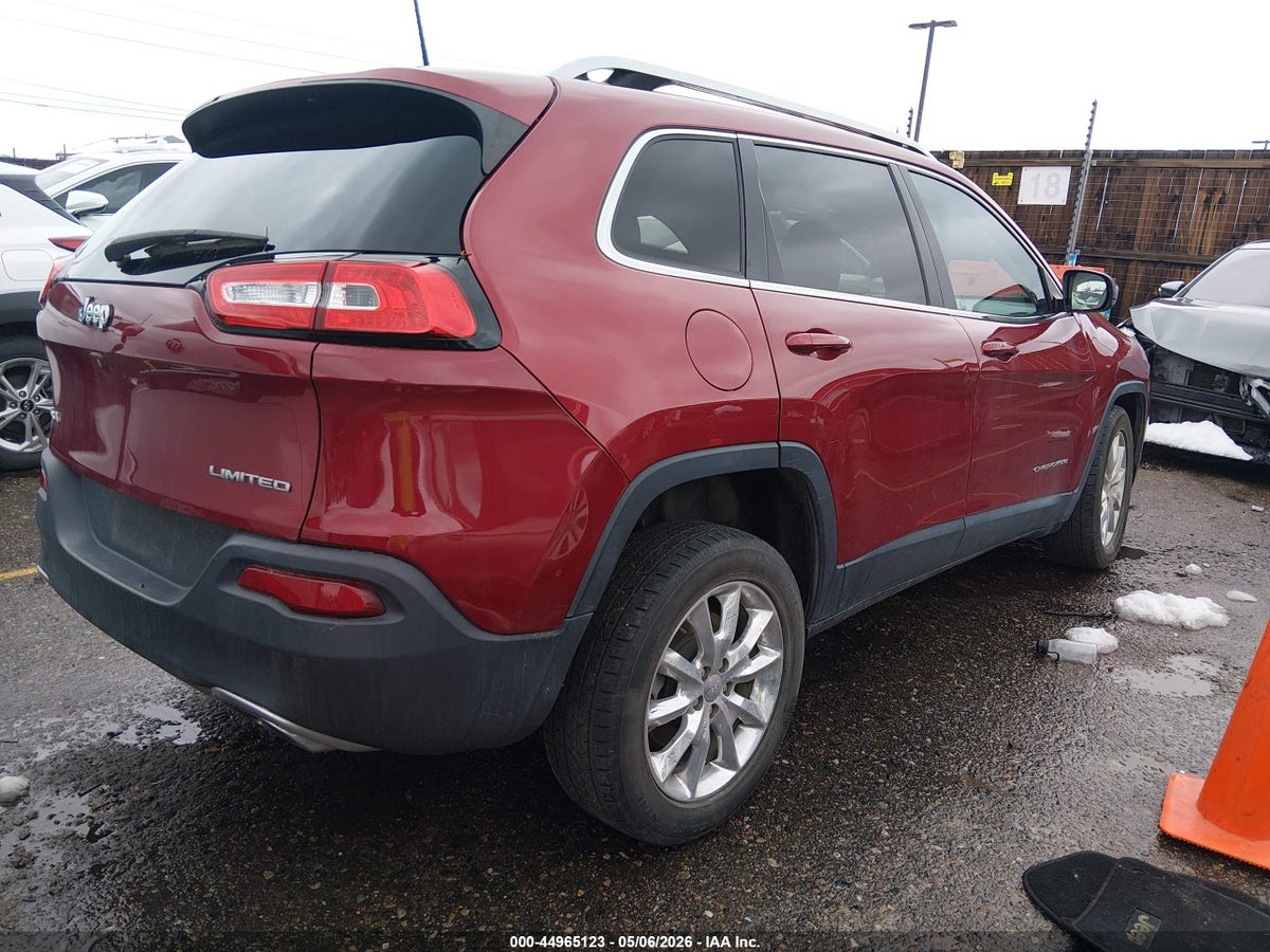 2016 JEEP CHEROKEE LIMITED — снимка 4