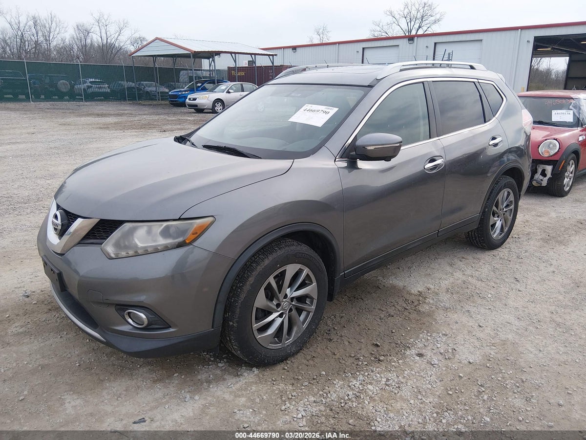 2015 NISSAN ROGUE SL — снимка 2
