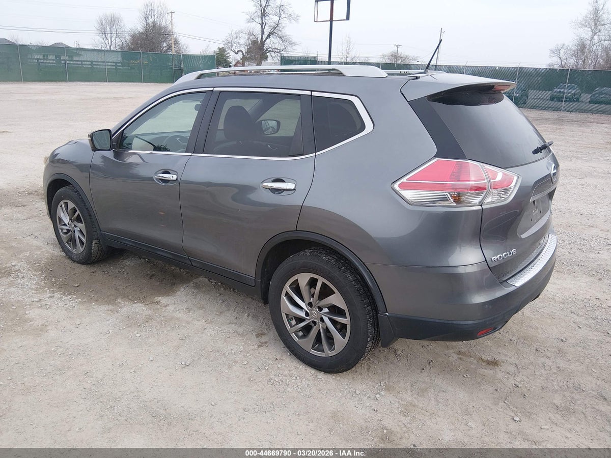 2015 NISSAN ROGUE SL — снимка 3