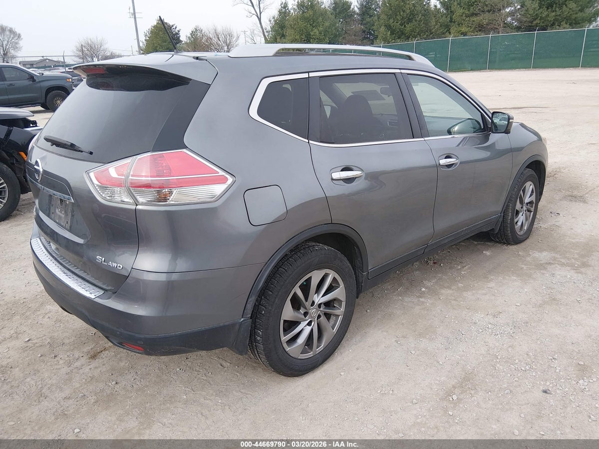 2015 NISSAN ROGUE SL — снимка 4
