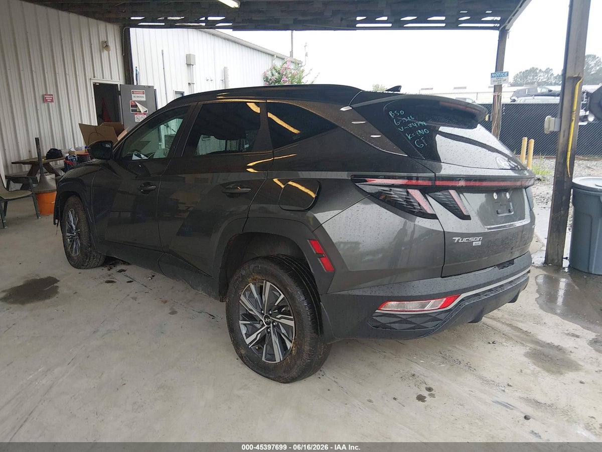 2023 HYUNDAI TUCSON HYBRID BLUE — снимка 3