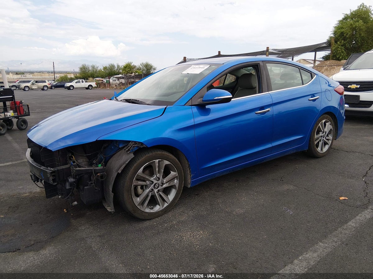 2017 HYUNDAI ELANTRA LIMITED — снимка 2