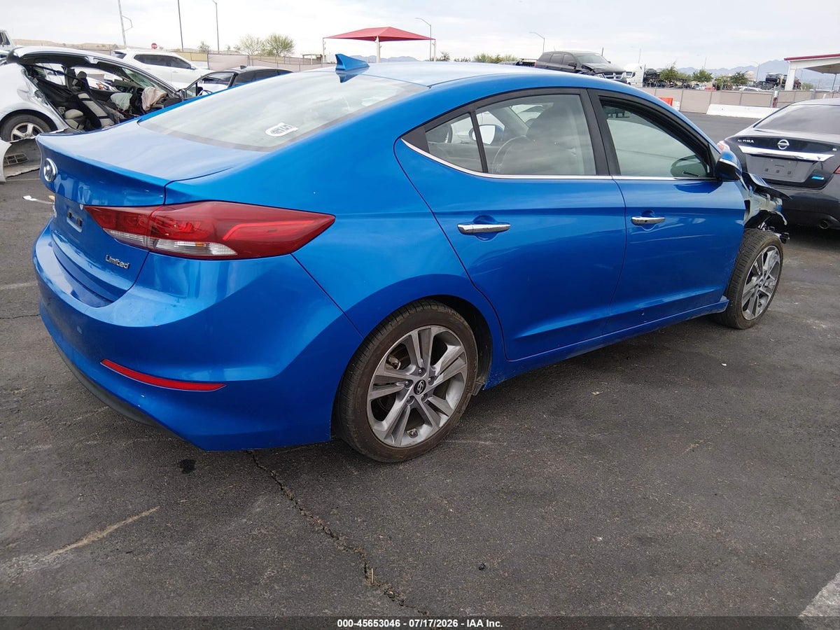 2017 HYUNDAI ELANTRA LIMITED — снимка 4