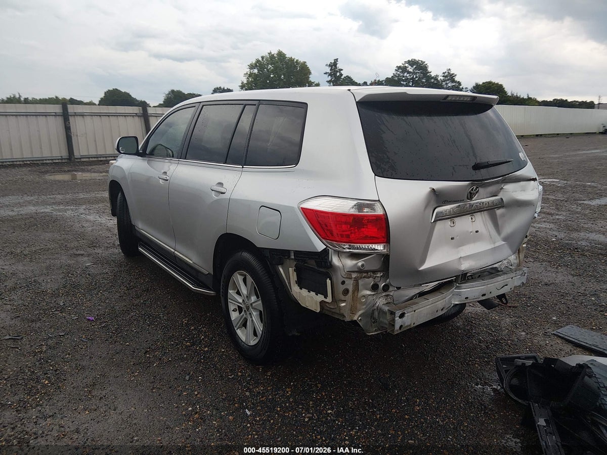 2013 TOYOTA HIGHLANDER — снимка 3