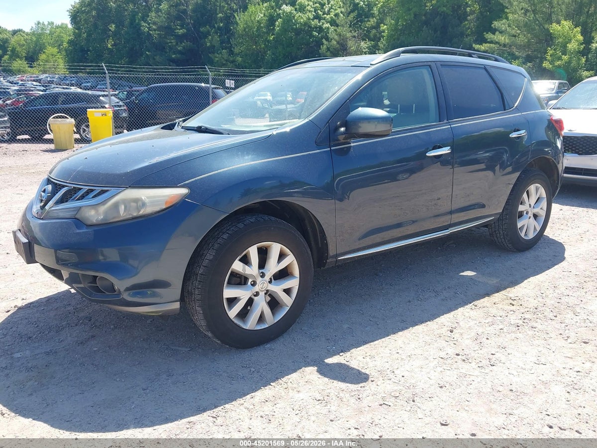 2011 NISSAN MURANO SL — снимка 2
