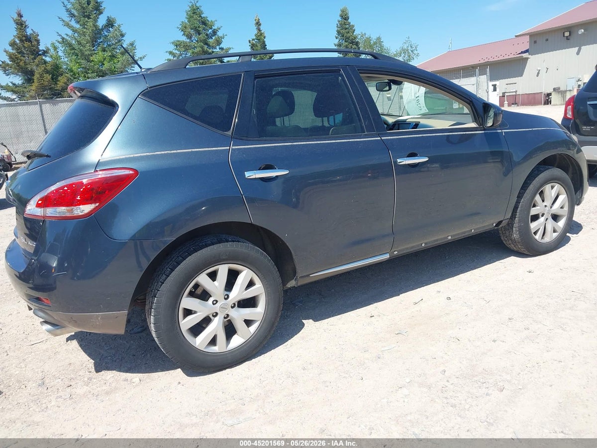 2011 NISSAN MURANO SL — снимка 4
