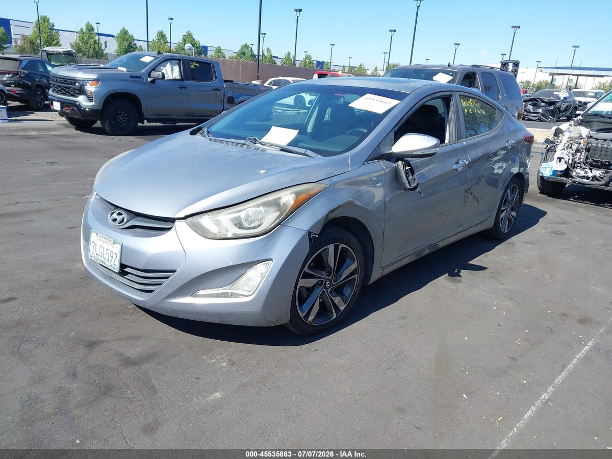 2015 HYUNDAI ELANTRA LIMITED — снимка 2