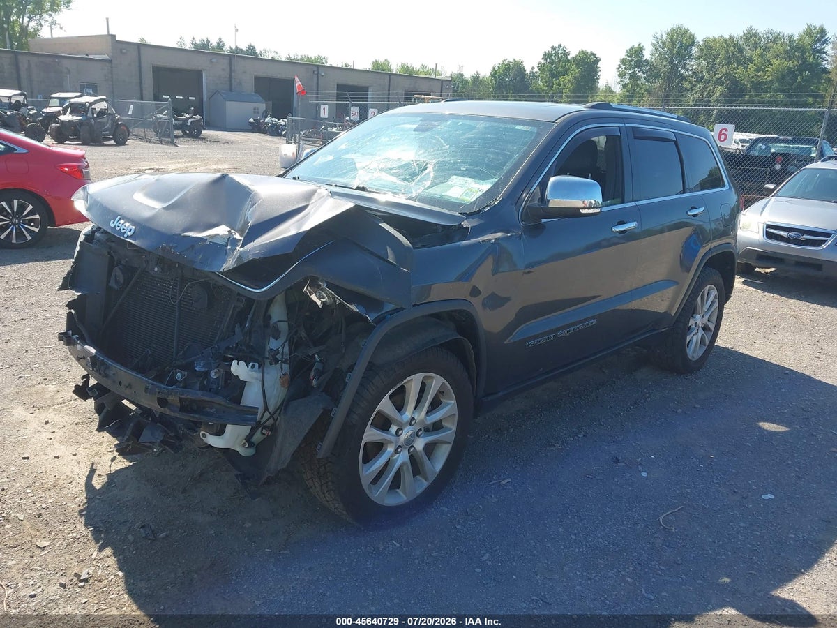 2017 JEEP GRAND CHEROKEE LIMITED 4X4 — снимка 2