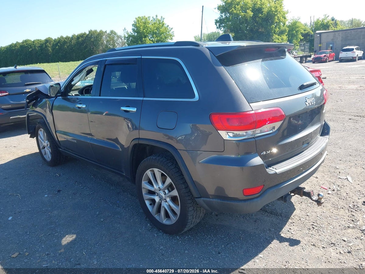 2017 JEEP GRAND CHEROKEE LIMITED 4X4 — снимка 3