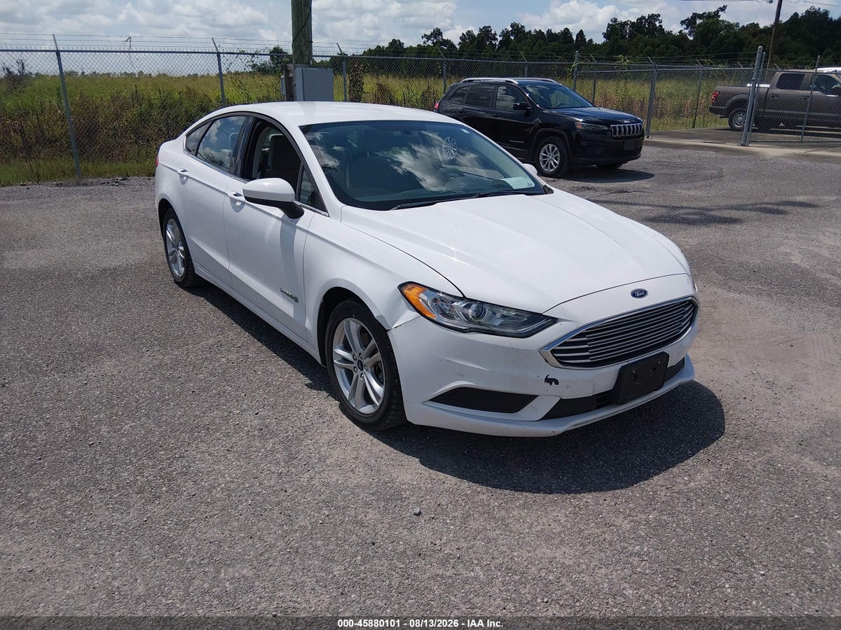 2018 FORD FUSION HYBRID S