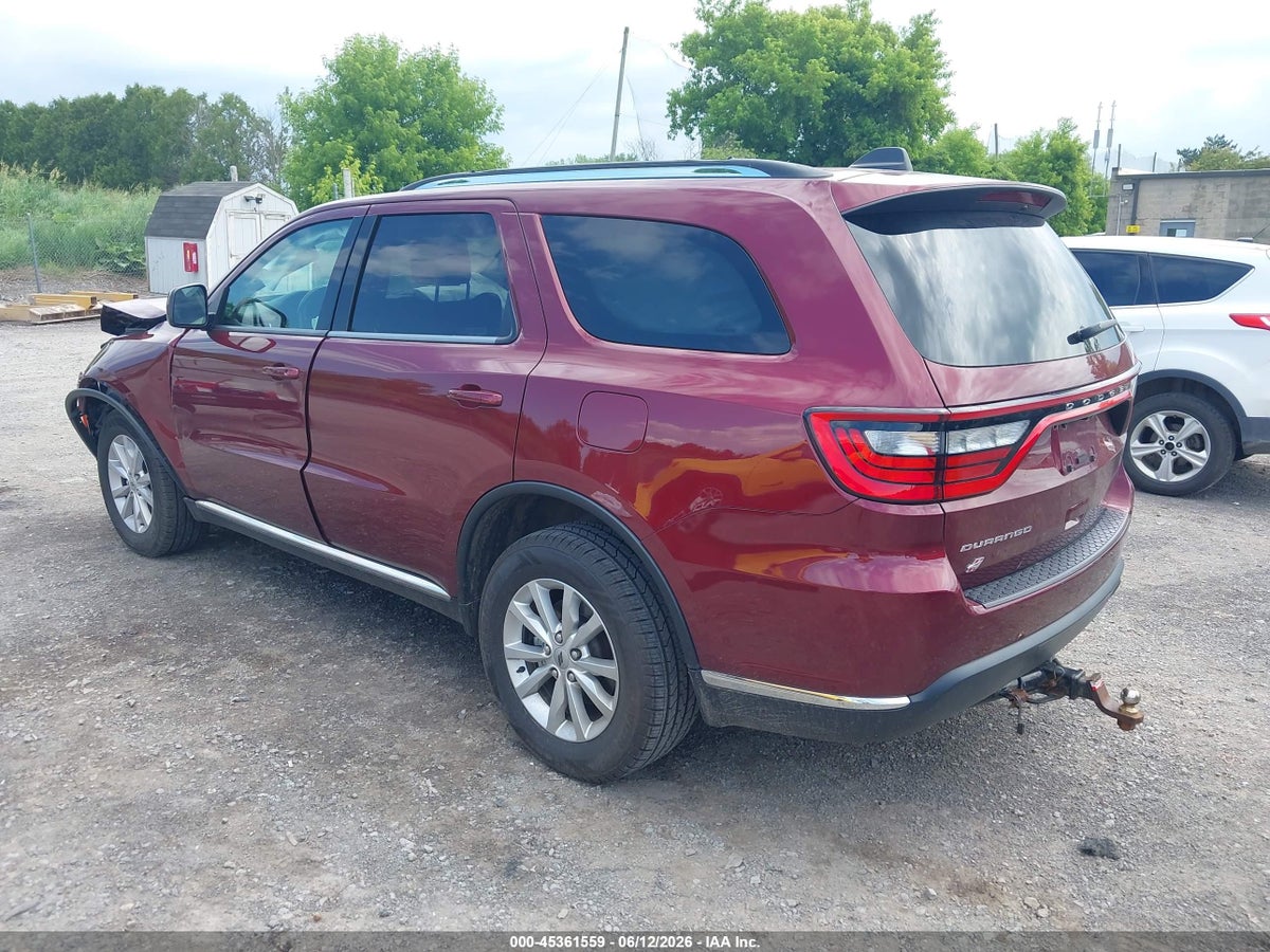 2022 DODGE DURANGO SXT AWD — снимка 3