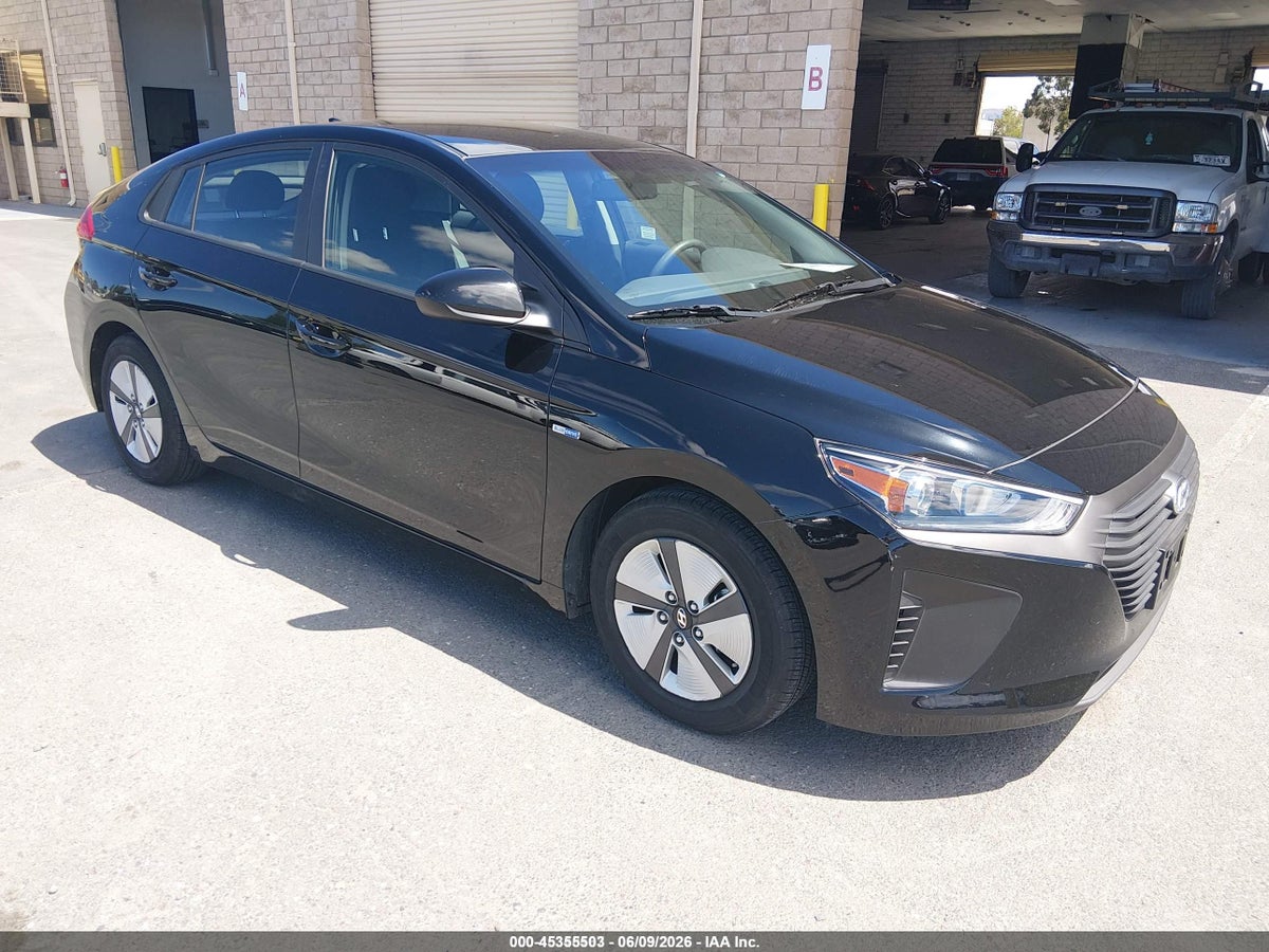 2018 HYUNDAI IONIQ HYBRID BLUE