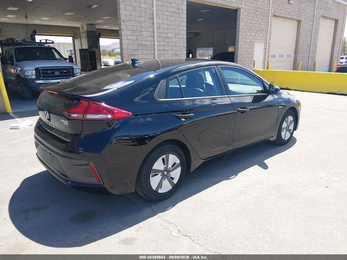 2018 HYUNDAI IONIQ HYBRID BLUE — снимка 4