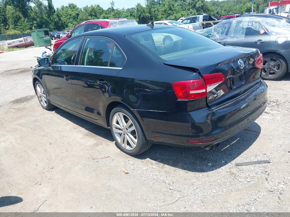 2015 VOLKSWAGEN JETTA 1.8T SEL — снимка 3