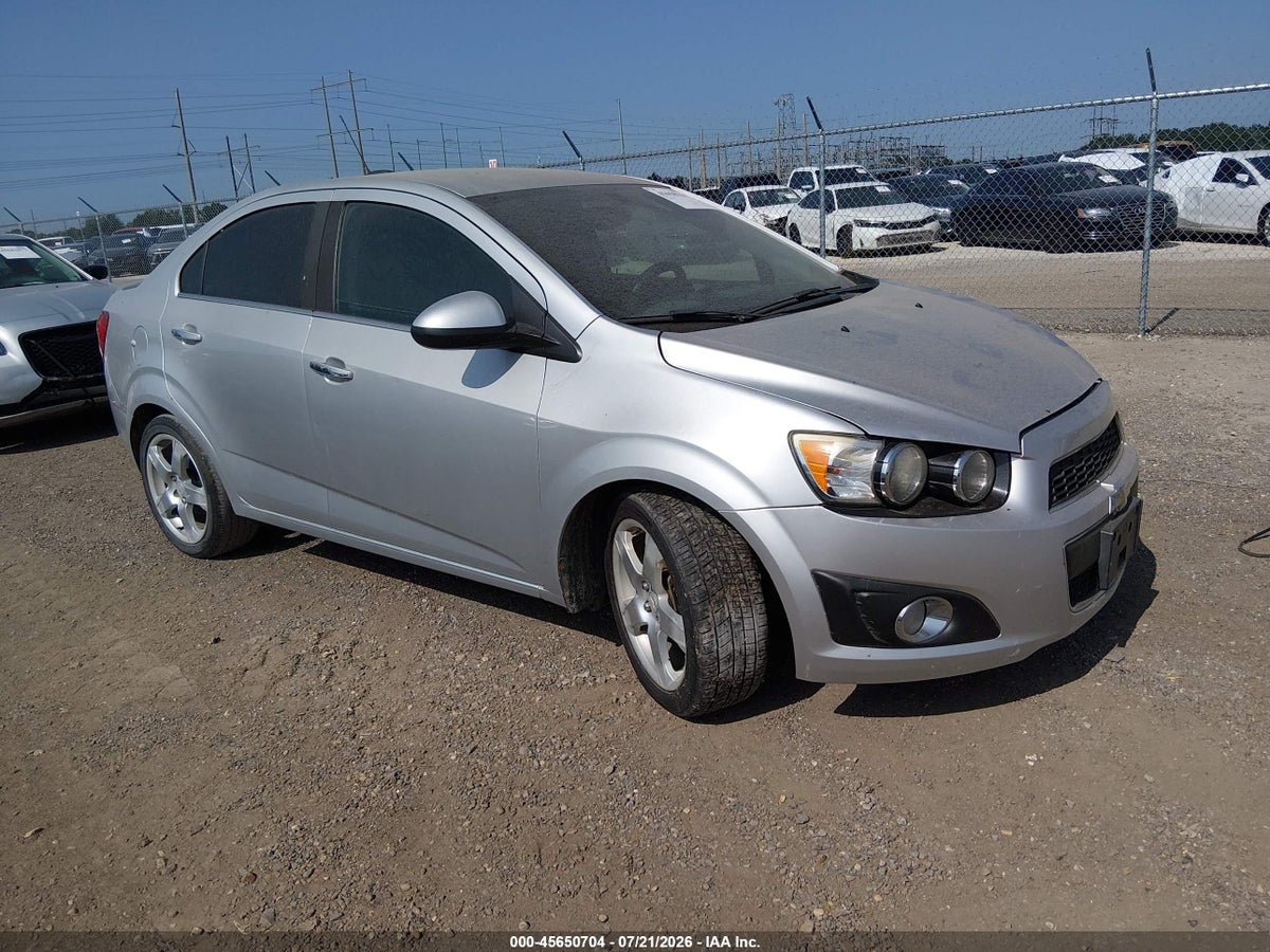 2016 CHEVROLET SONIC LTZ AUTO