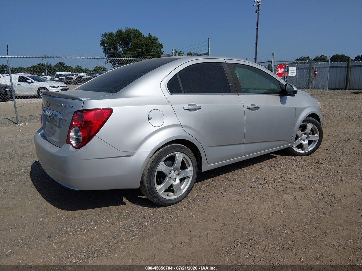 2016 CHEVROLET SONIC LTZ AUTO — снимка 4