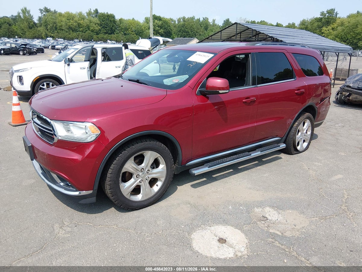 2015 DODGE DURANGO LIMITED — снимка 2