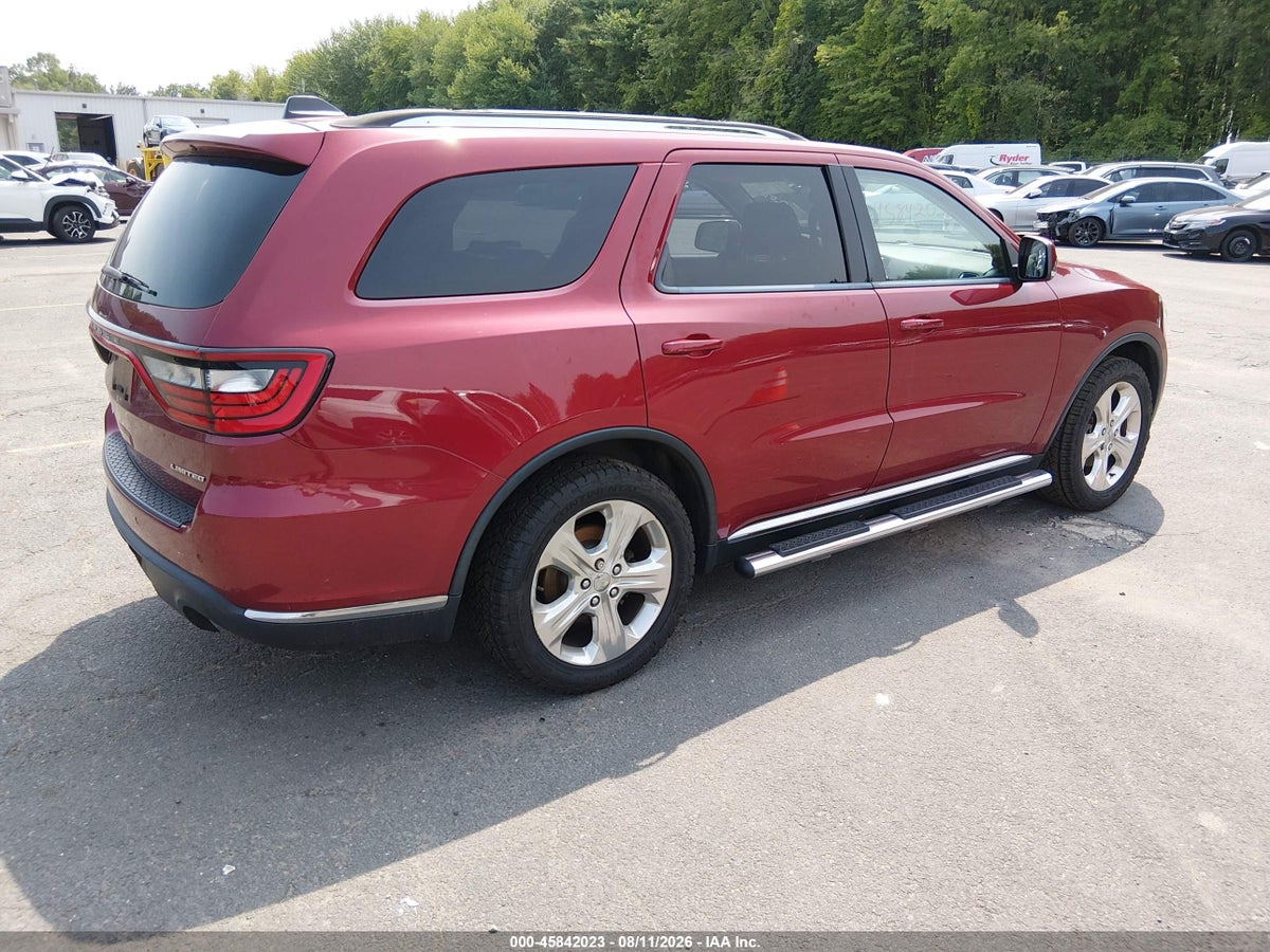 2015 DODGE DURANGO LIMITED — снимка 4