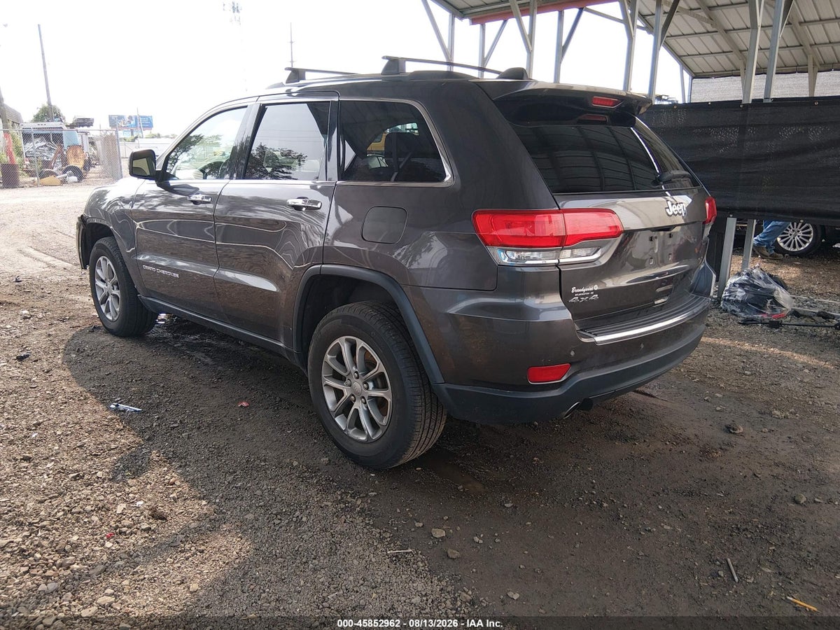 2014 JEEP GRAND CHEROKEE LIMITED — снимка 3