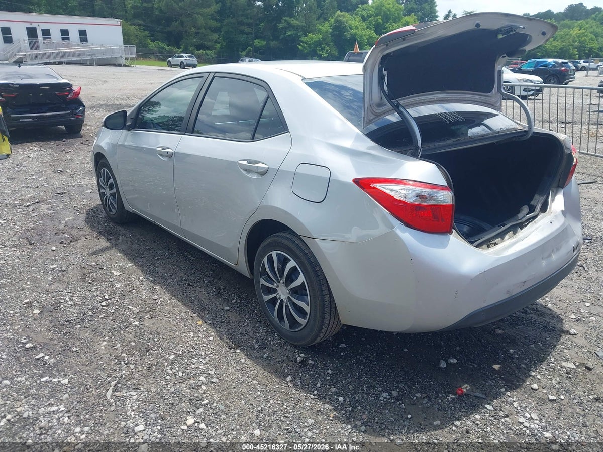 2016 TOYOTA COROLLA S — снимка 3