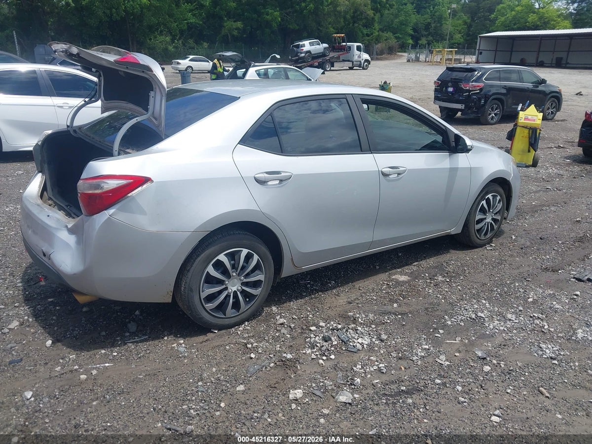 2016 TOYOTA COROLLA S — снимка 4