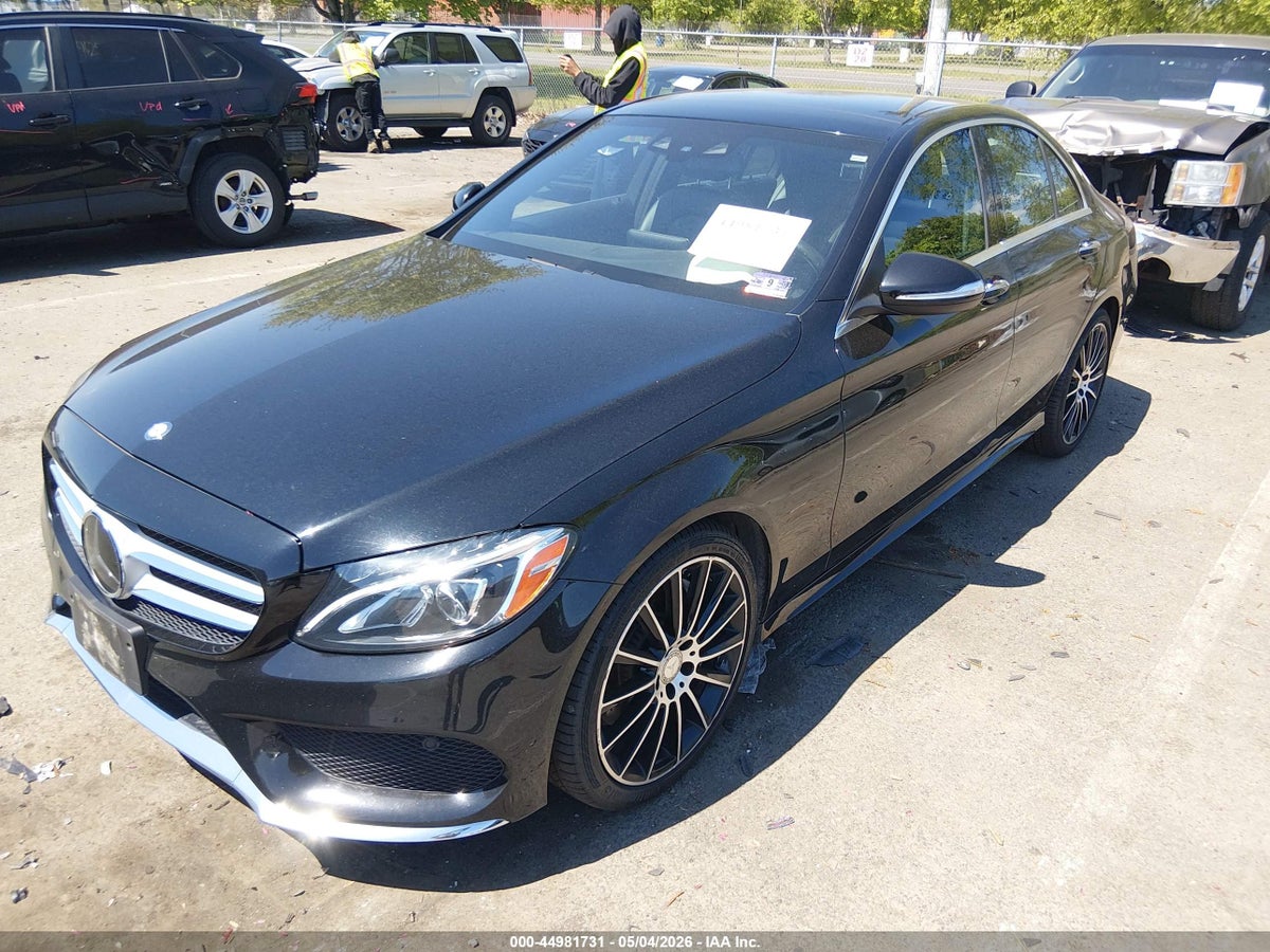 2015 MERCEDES-BENZ C 400 4MATIC — снимка 2