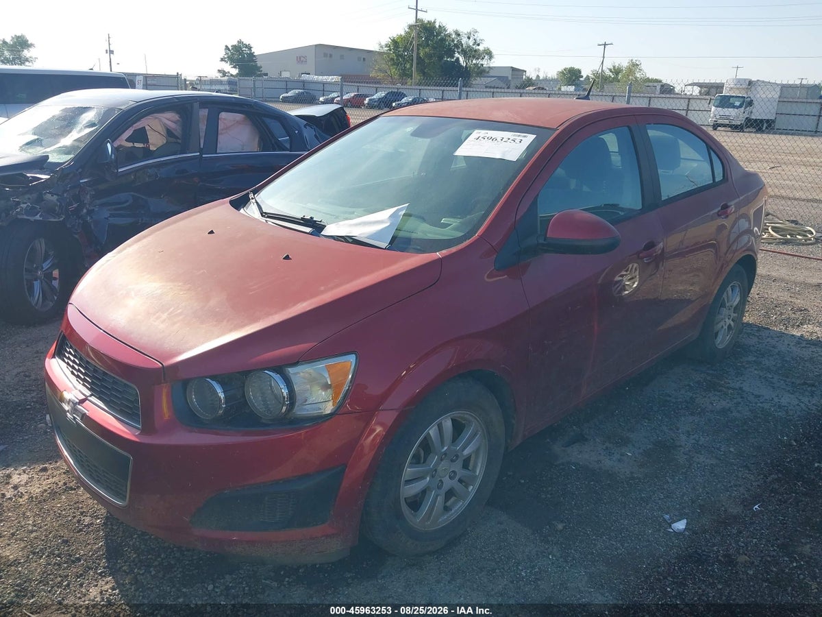 2012 CHEVROLET SONIC 2LS — снимка 2