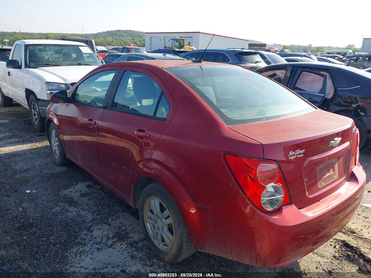 2012 CHEVROLET SONIC 2LS — снимка 3