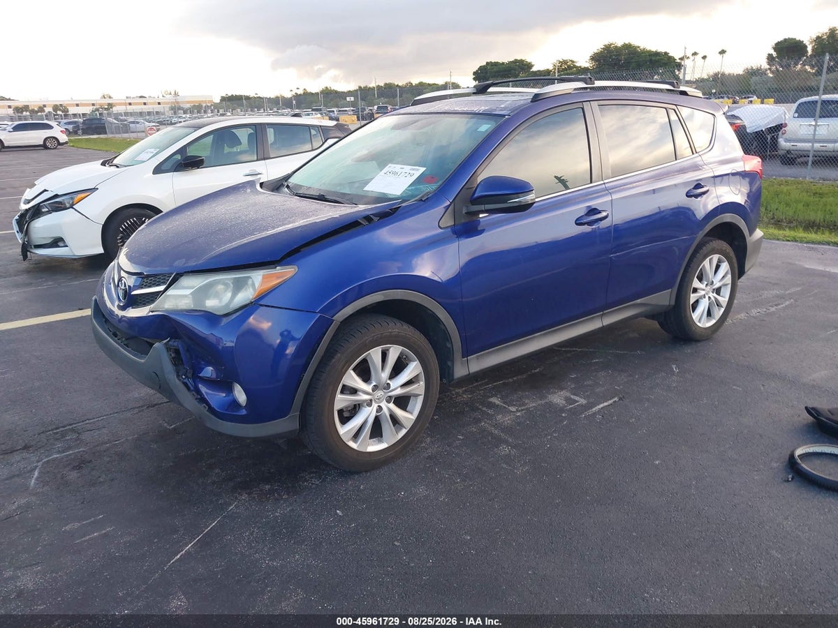 2014 TOYOTA RAV4 LIMITED — снимка 2