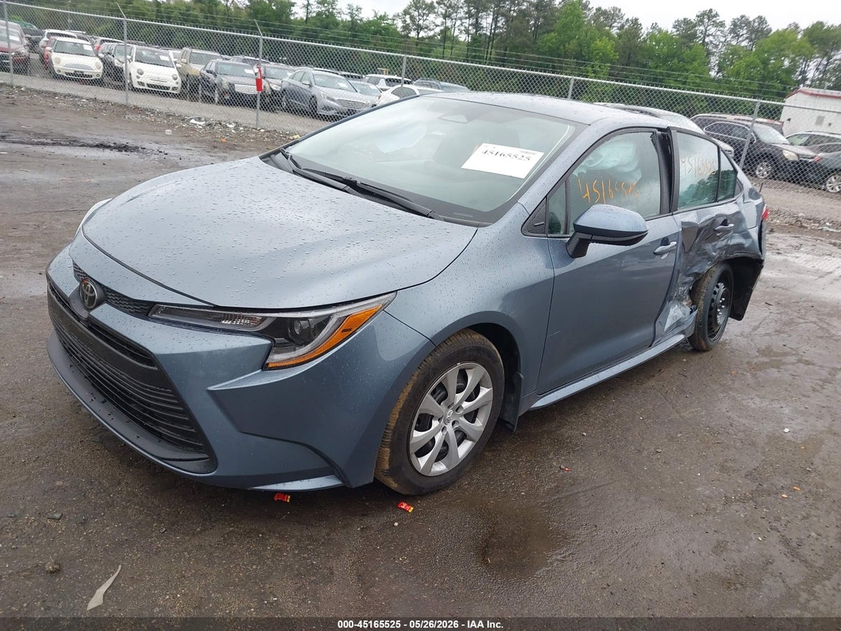 2025 TOYOTA COROLLA LE — снимка 2