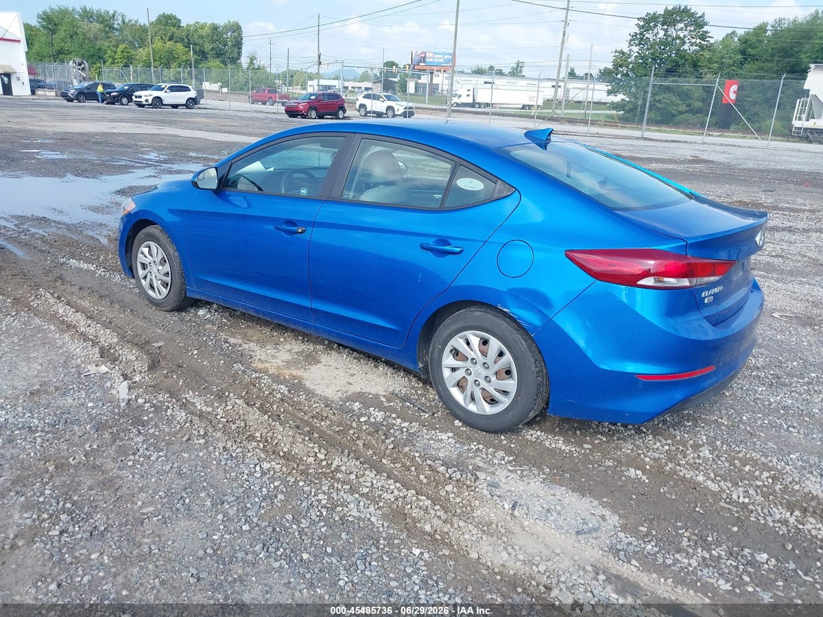 2017 HYUNDAI ELANTRA SE — снимка 3