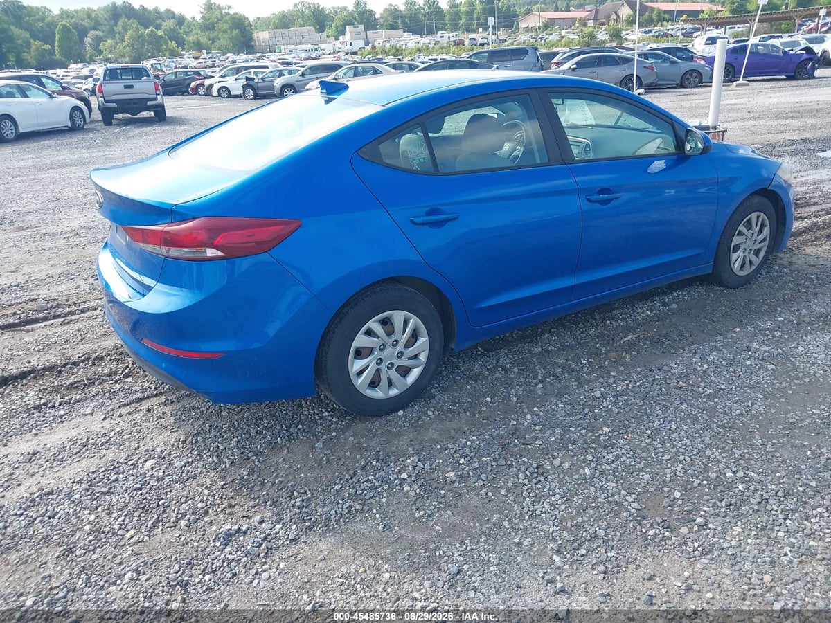 2017 HYUNDAI ELANTRA SE — снимка 4