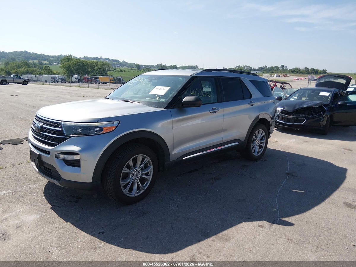 2021 FORD EXPLORER XLT — снимка 2