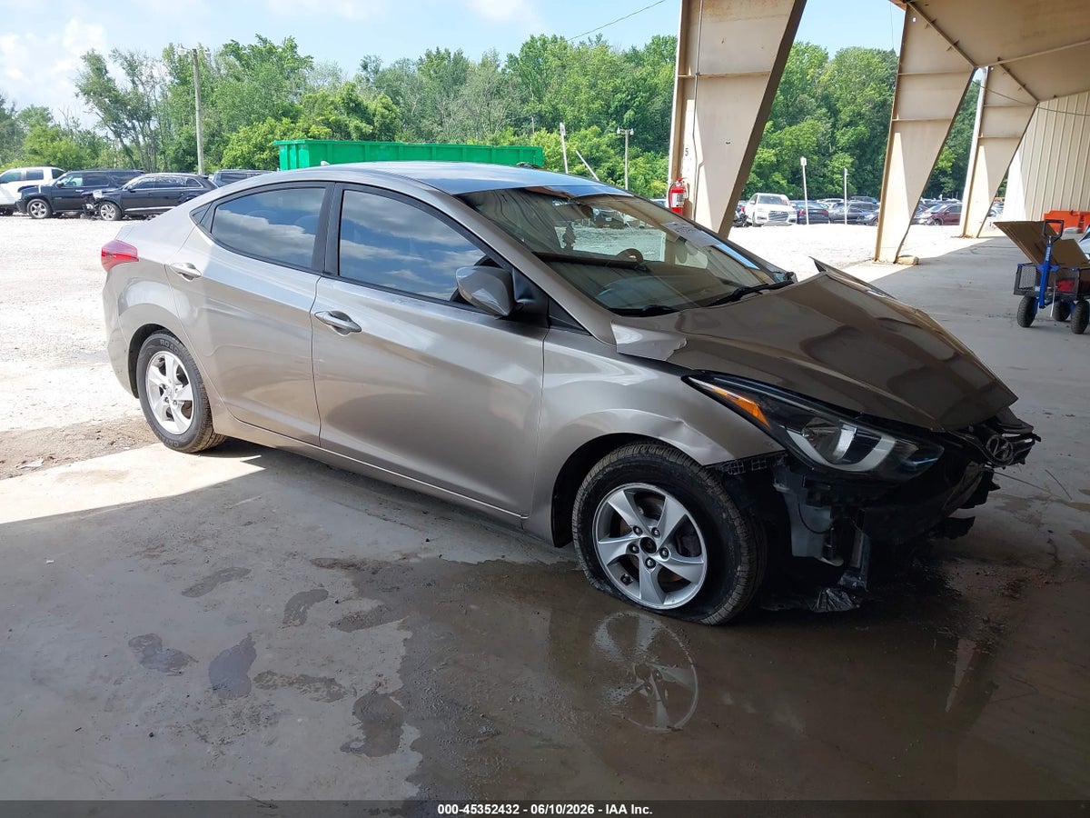2014 HYUNDAI ELANTRA SE