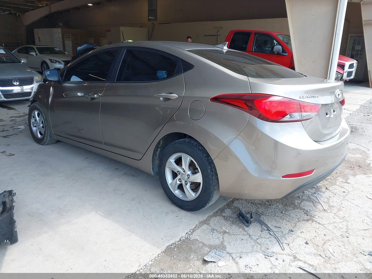 2014 HYUNDAI ELANTRA SE — снимка 3