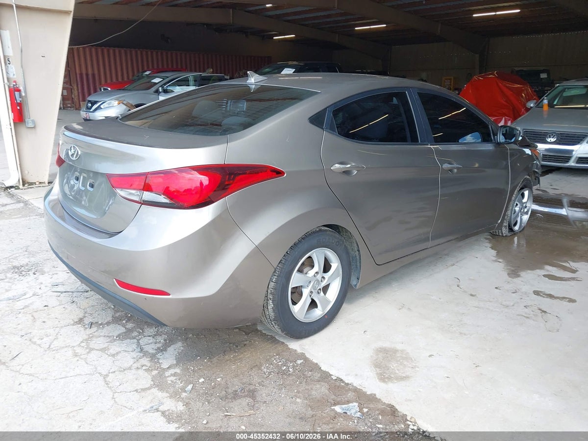 2014 HYUNDAI ELANTRA SE — снимка 4