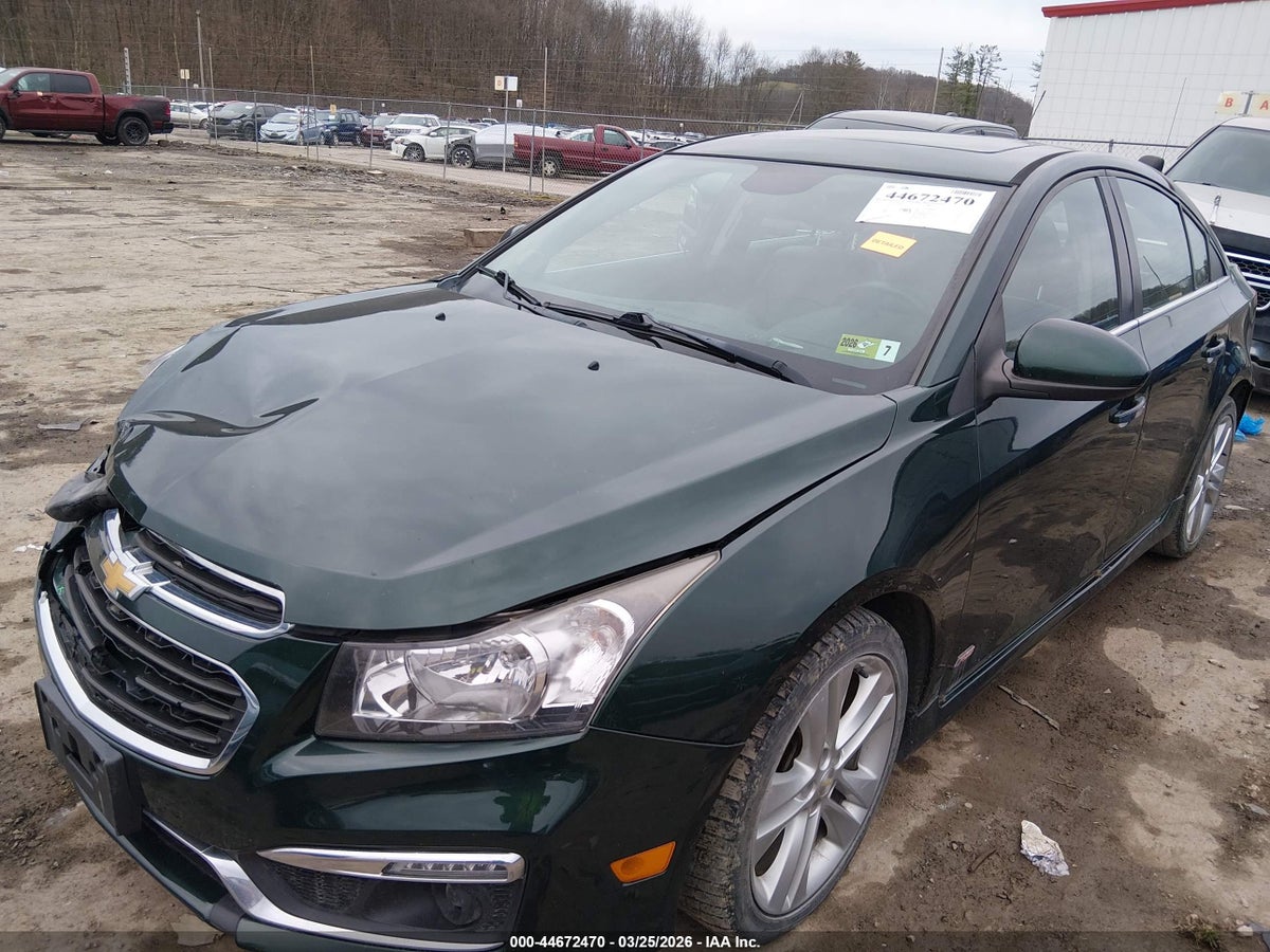 2015 CHEVROLET CRUZE LTZ — снимка 2