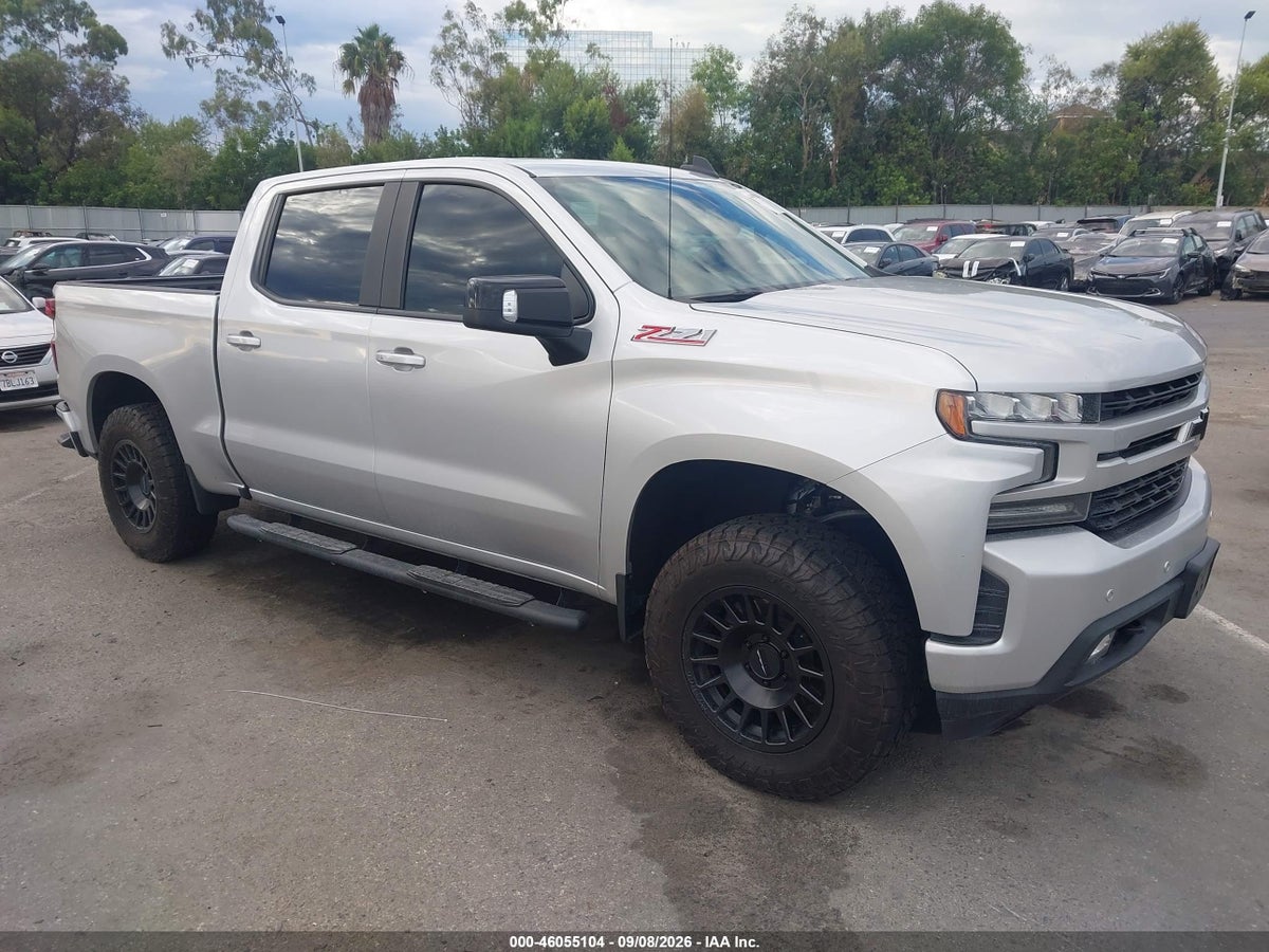 2021 CHEVROLET SILVERADO 1500 4WD SHORT BED RST