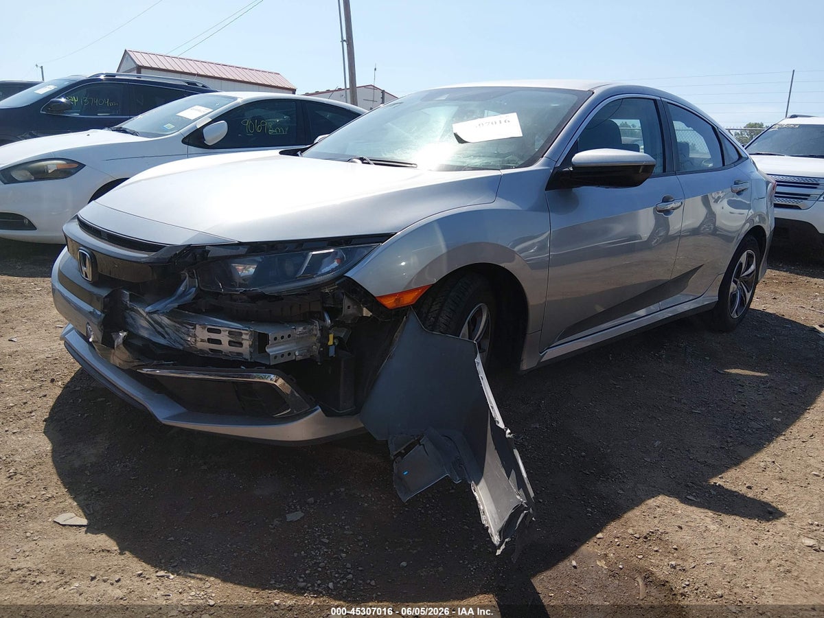 2020 HONDA CIVIC LX — снимка 2