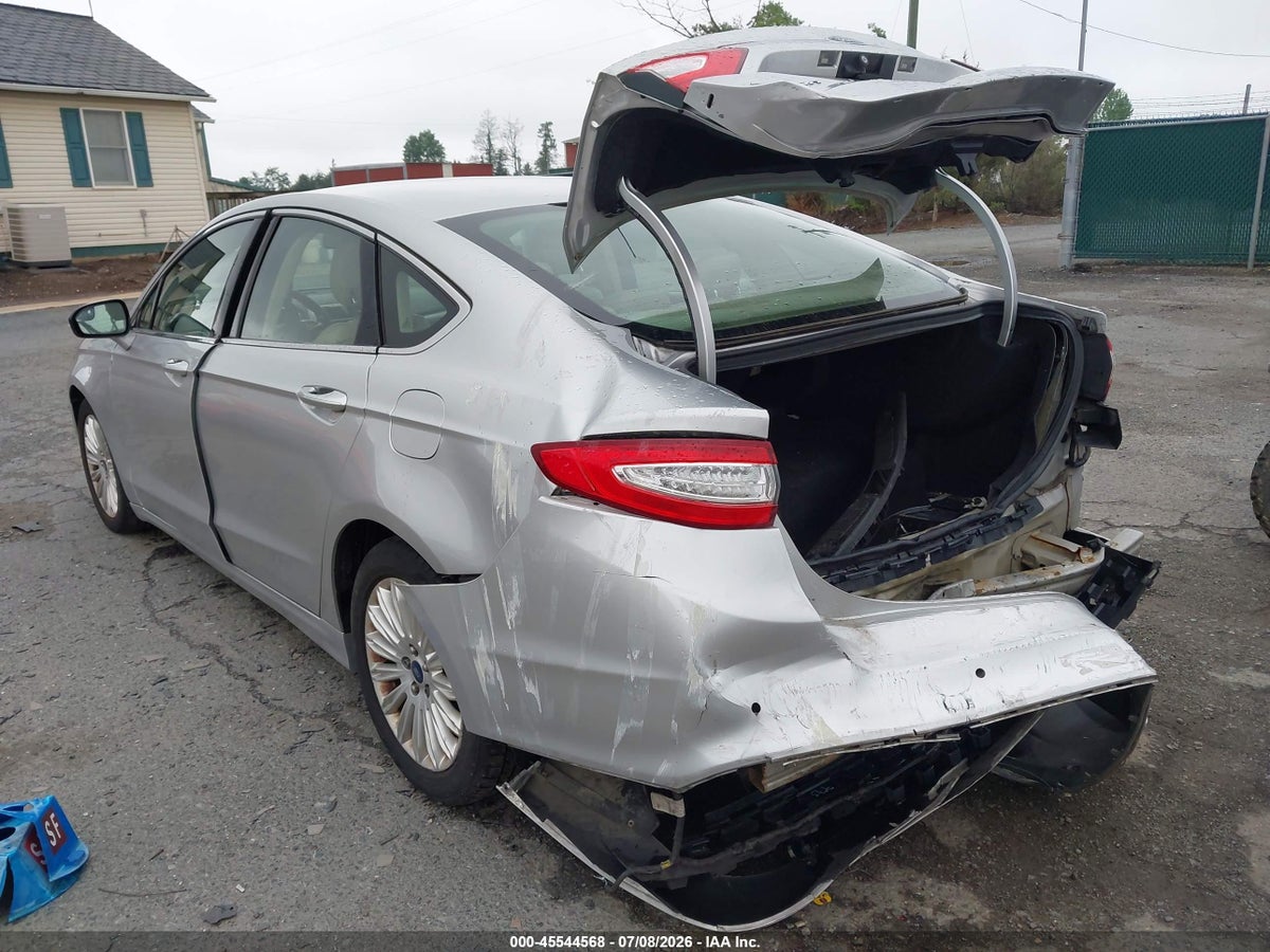 2015 FORD FUSION HYBRID SE — снимка 3