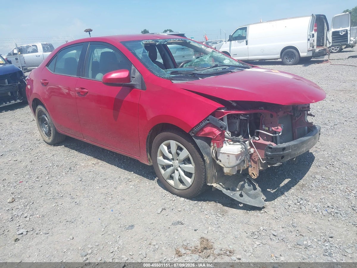 2014 TOYOTA COROLLA LE