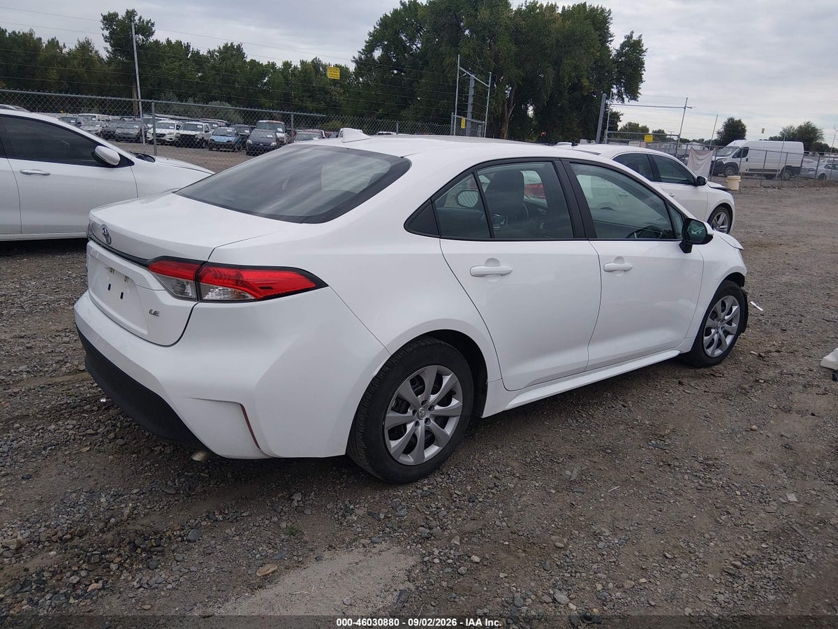 2025 TOYOTA COROLLA LE — снимка 4