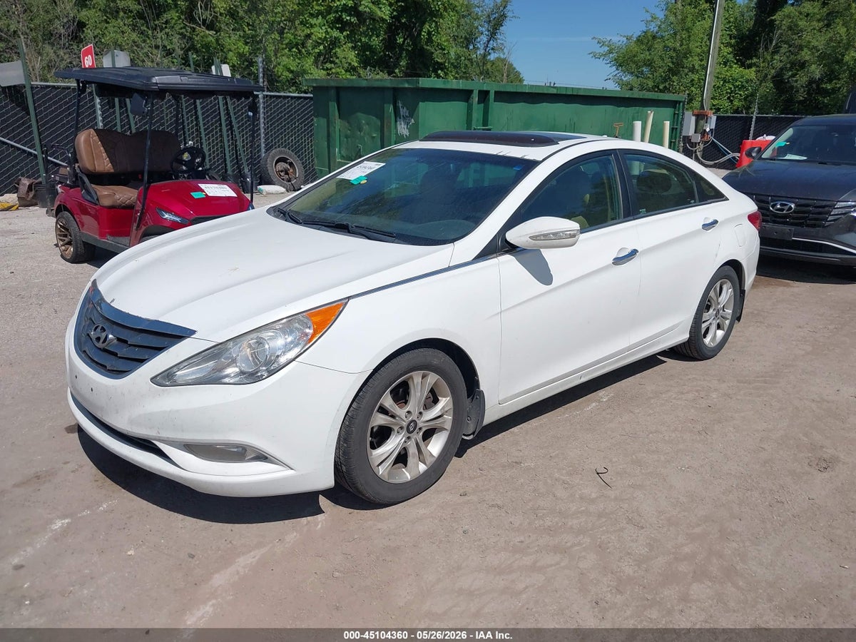 2013 HYUNDAI SONATA LIMITED — снимка 2