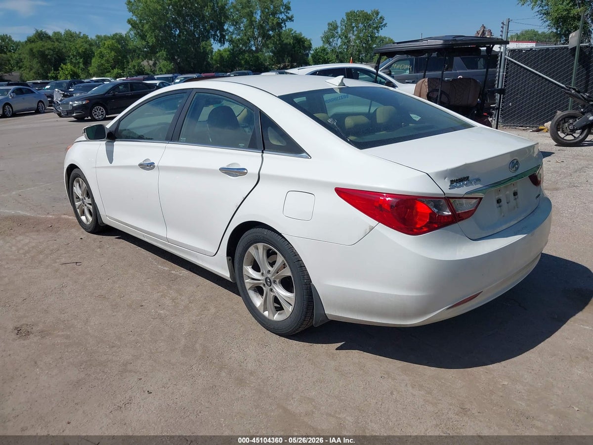 2013 HYUNDAI SONATA LIMITED — снимка 3