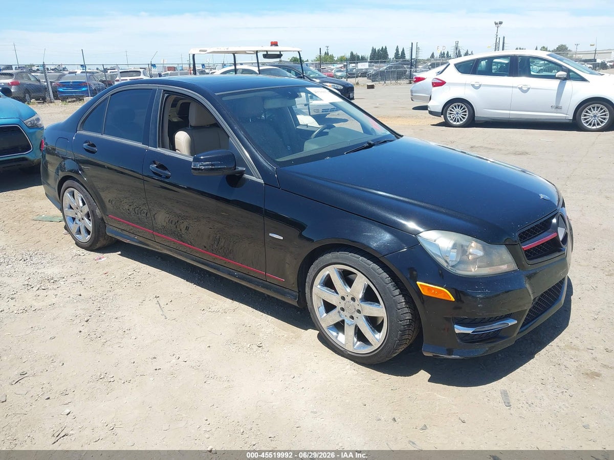 2012 MERCEDES-BENZ C 250 SPORT