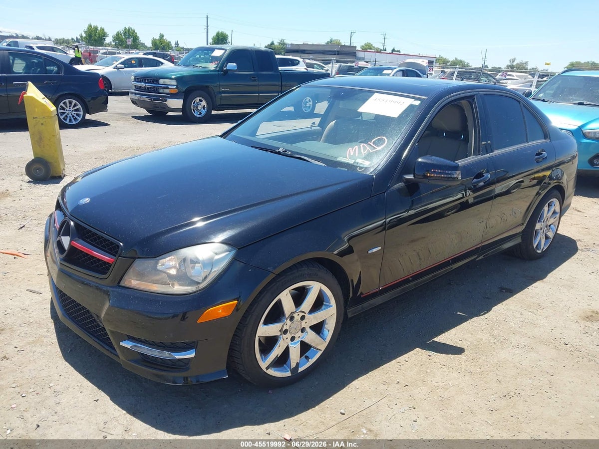 2012 MERCEDES-BENZ C 250 SPORT — снимка 2