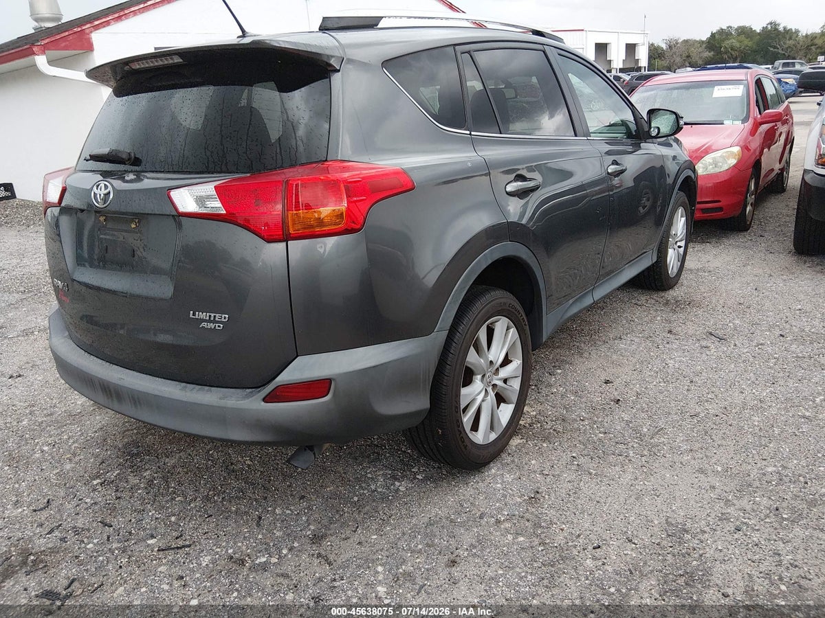 2013 TOYOTA RAV4 LIMITED — снимка 4