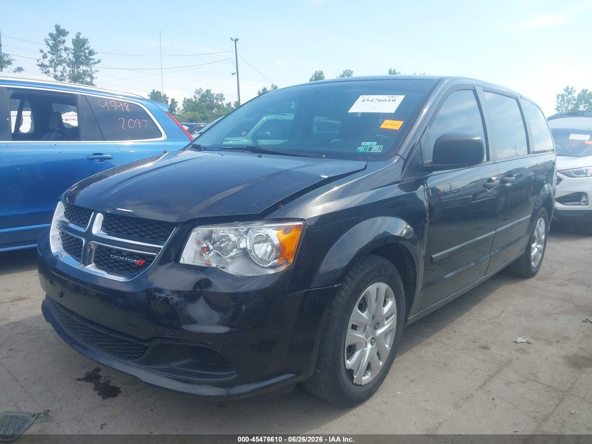2015 DODGE GRAND CARAVAN AMERICAN VALUE PKG — снимка 2
