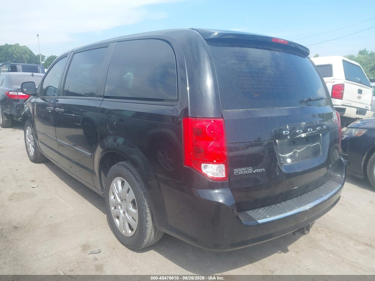 2015 DODGE GRAND CARAVAN AMERICAN VALUE PKG — снимка 3