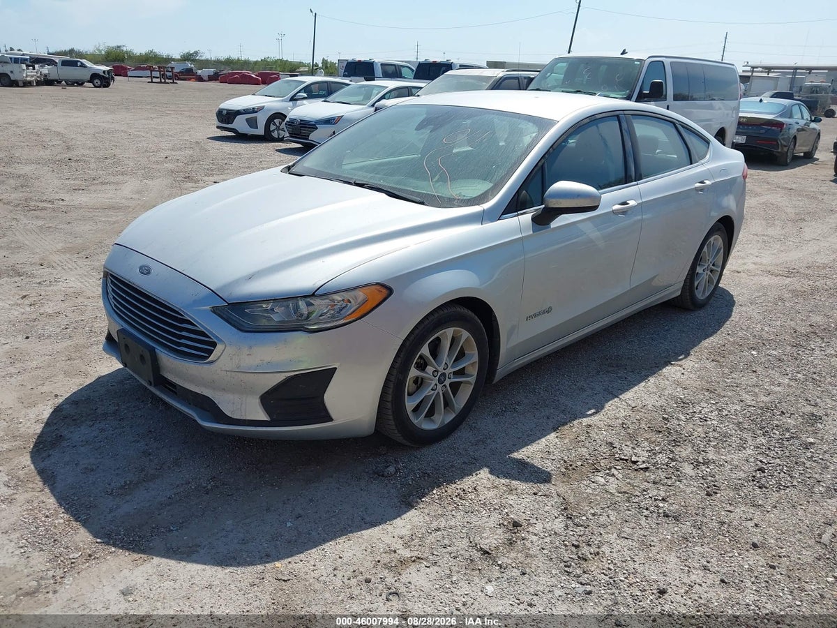 2019 FORD FUSION HYBRID SE — снимка 2